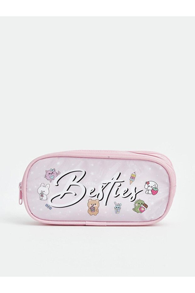 Printed Girl's Pen Holder (W6)