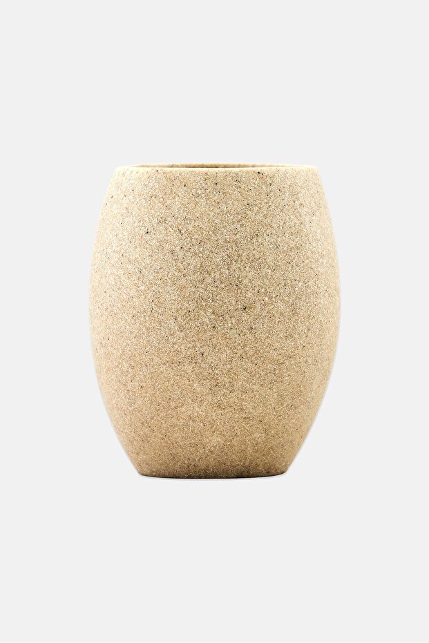 Resin Toothbrush holder, Beige