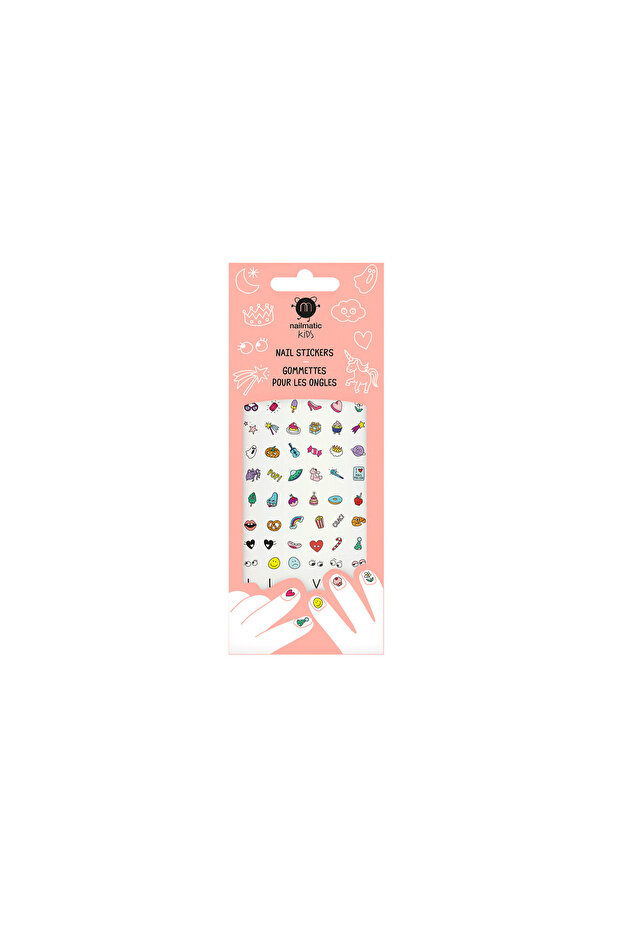 72 MAGIC NAILS STICKERS