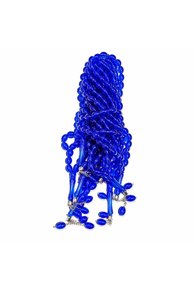 33-Piece Blue Prayer Rosary (10 Pieces) Gift Zikir Rosary