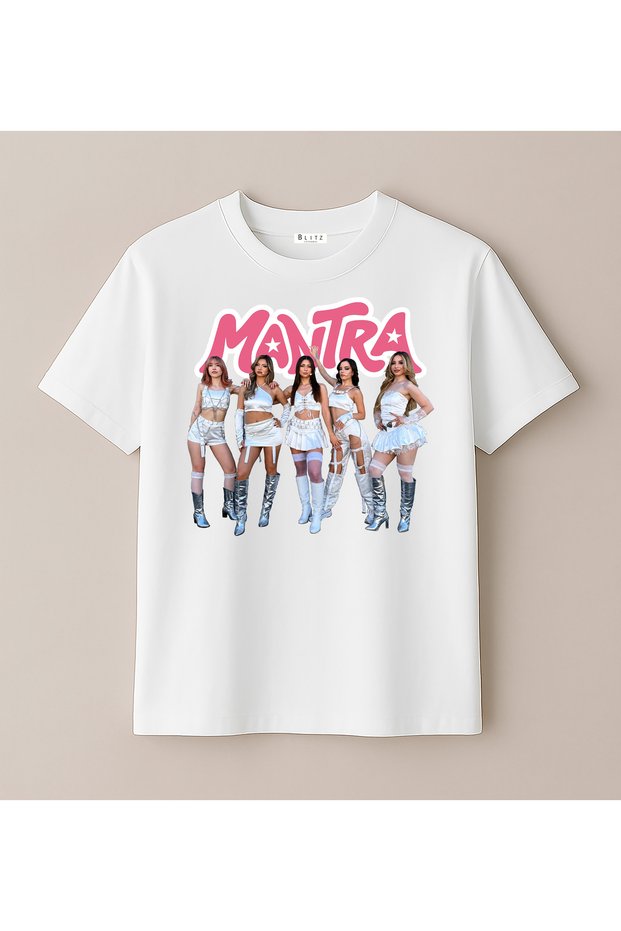 Mantra Group Design Printed T-Shirt (Ages 4-13)