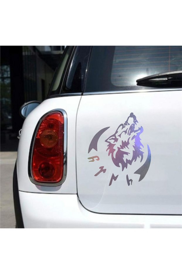 Göktürk Turkish Written Vehicle, Car, Auto, Motorcycle, Helmet, Laptop, Glass Sticker 13X15 cm