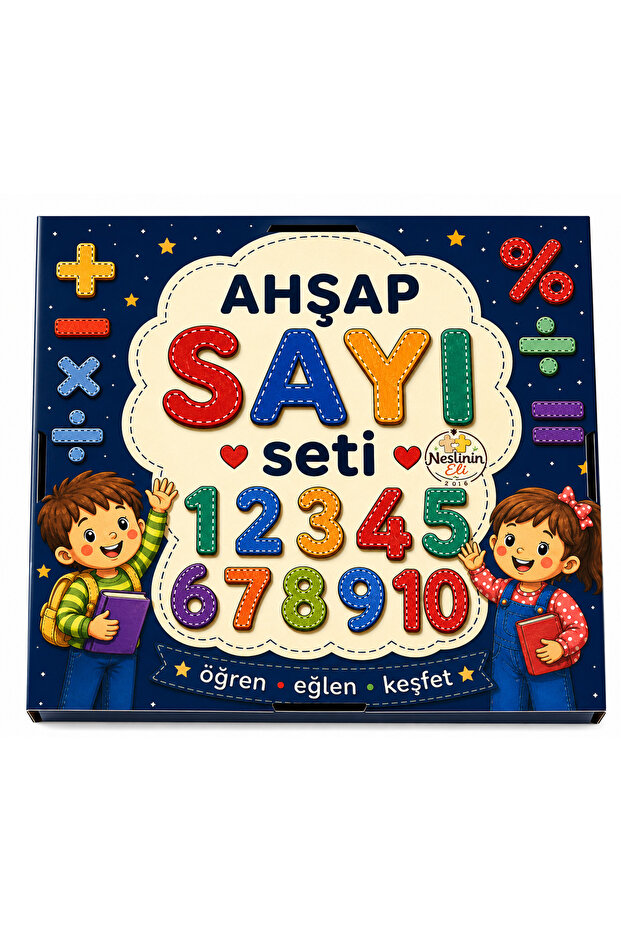 Ahşap Sayı Seti