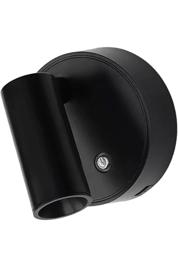 Rechargeable wall lamp, adjustable spotlight, bedroom bedside lamp, LED wall lamp (black)