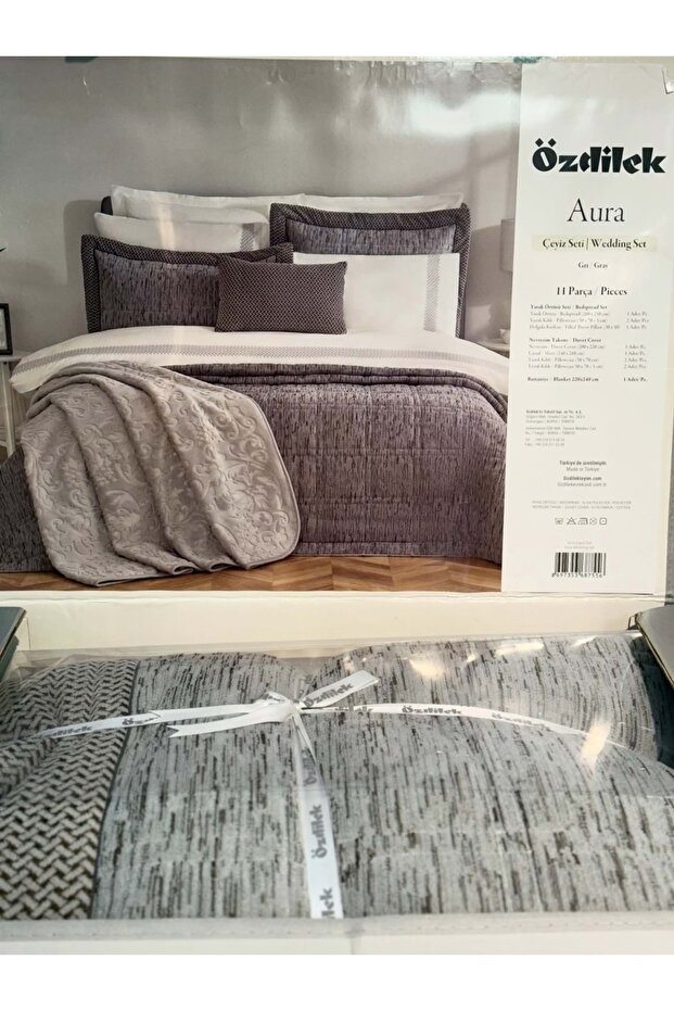 11 Piece -Aura Gray- Dowry Set