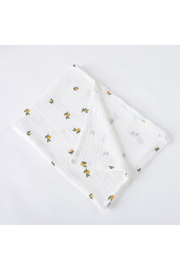 80X65cm D 80X65cm Muslin Squares Baby Swaddle Blanket Newborn Diaper Bedding Cotton Stroller Blanket