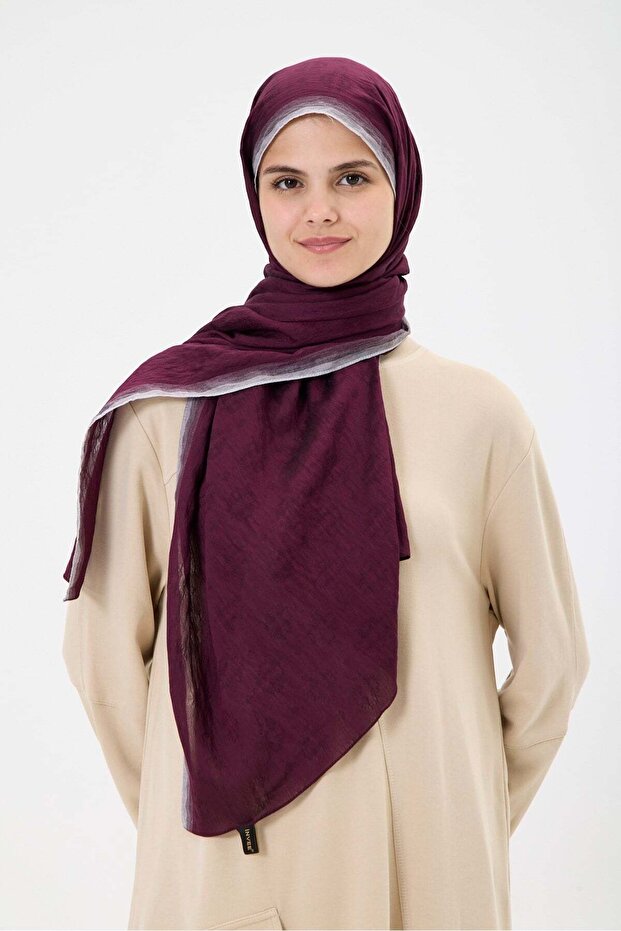 Foam Shawl Bordo