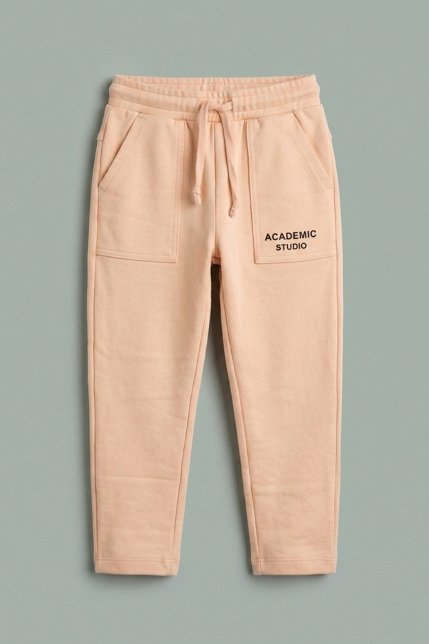 Basic Children's Sweatpants Unisex Straight Leg School and Daily Use