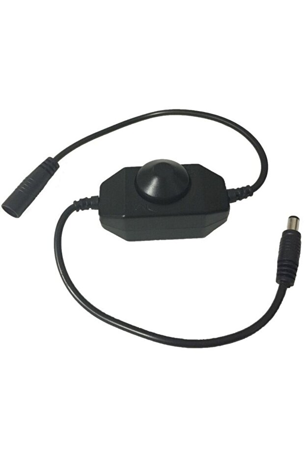 DC 12-24V 3A rotary dimmer black.