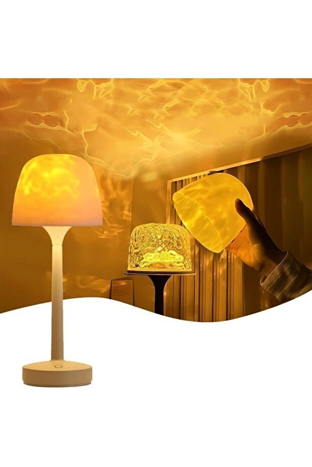 Ocean wave projector 16 colors remote rechargeable.
