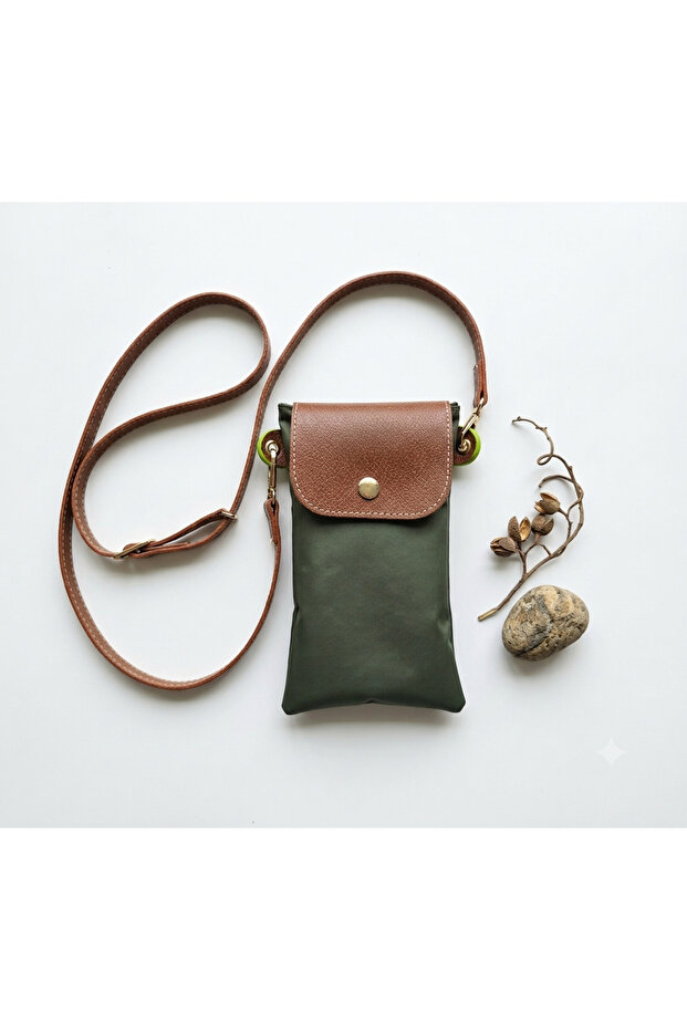 Women's Long Strap Hooked Waterproof Crossbody Long Strap Phone Bag