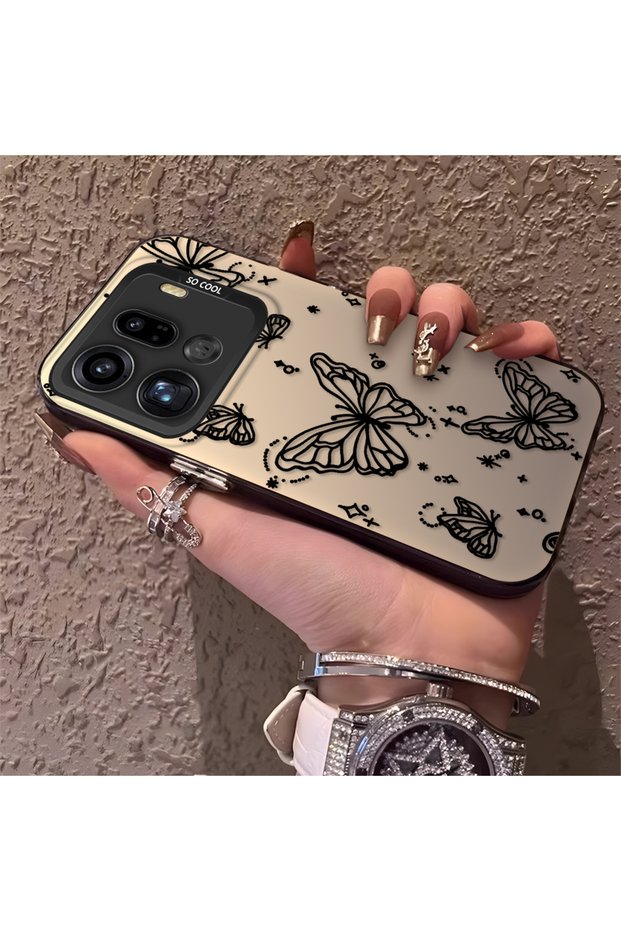 Oppo Find X9 Pro 5g Compatible Elegant Night Style Butterfly Case, Daily Use Durable Protective Case
