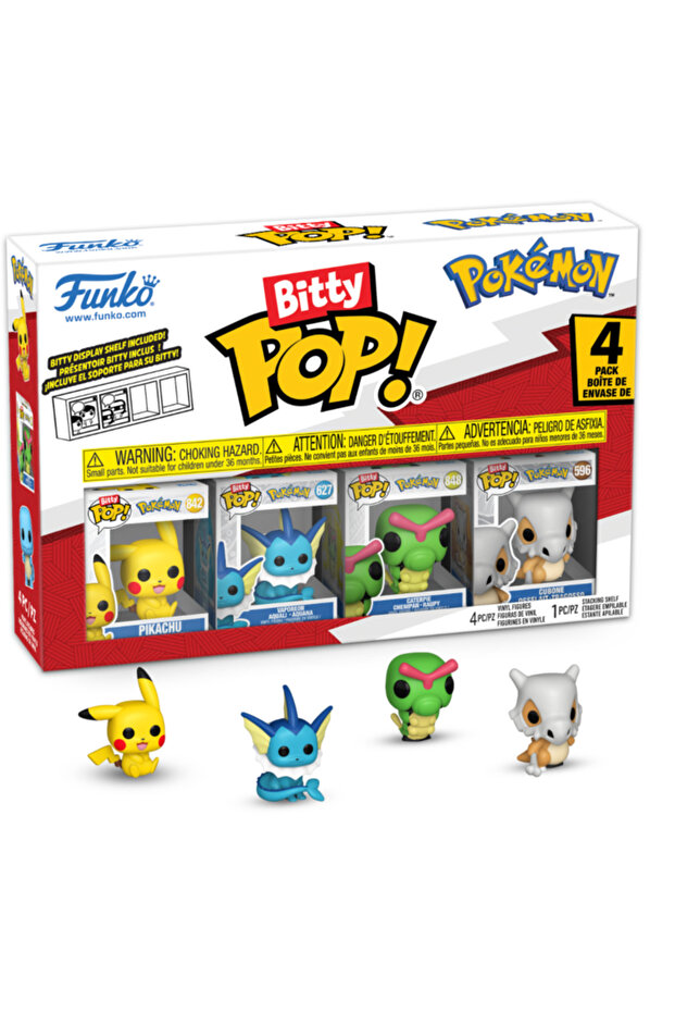 Bitty Pop! Games: Pokemon Vinyl Figures