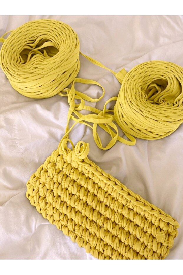 Combed Cotton Thread (300-400Gr) Color-Vibrant Yellow