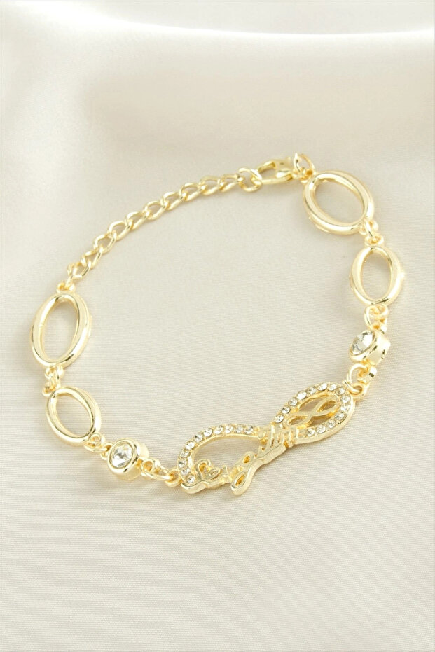 Infinity Stone Bracelet with Love Lettering