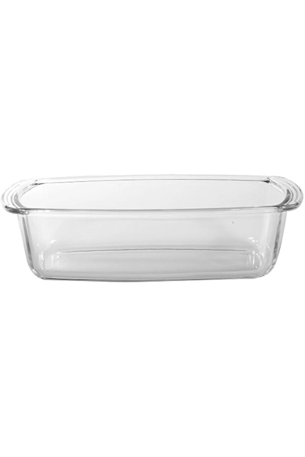 Glass Loaf Dish 1.8L – Rectangular Roasting & Baking Tray – Oven Safe Glass Loaf Pan – Fridge & Freezer Safe – Durable & Easy Clean - Ideal for Cooking Serving Storing Freezing Roasting