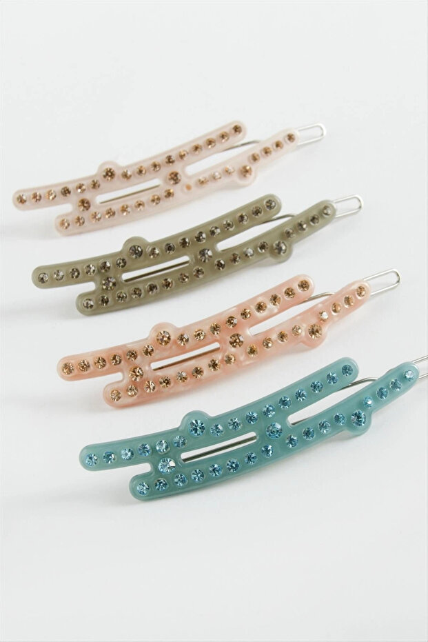 Oval Stone Clip Buckle