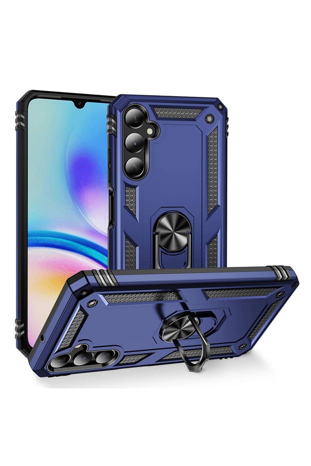 Galaxy A05S Case Camera Protector Magnetic Stand Tank Protection