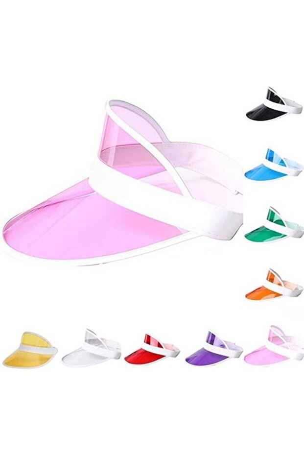 Sun hat orange heat-resistant waterproof 56-58cm.
