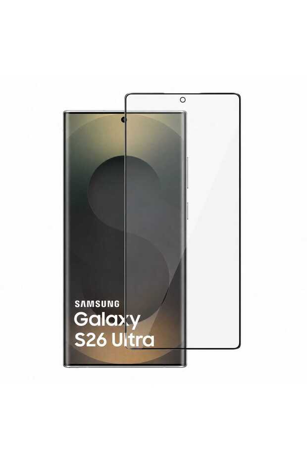 Samsung Galaxy S26 Ultra HD Full Coverage 9H Tempered Glass Screen Protector | Anti-Scratch | Bubble-Free | High Touch Sensitivity | 2.5D Edge