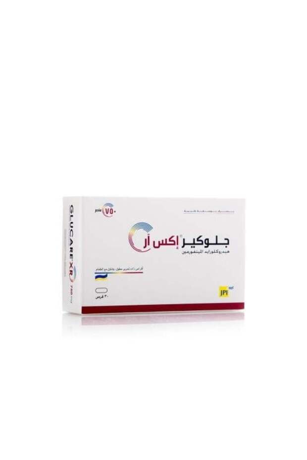 جلوكير إكس آر 750 ملغ - 30 قرص
