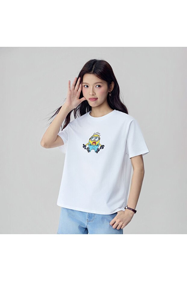 Women's Boyfriend Minions Trio Tee