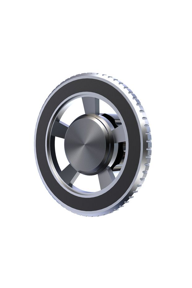 WHITE Magnetic Phone Mount Adapter for Car, 360° Rotation Ball Head, Compatible with 17mm/0.67 inch