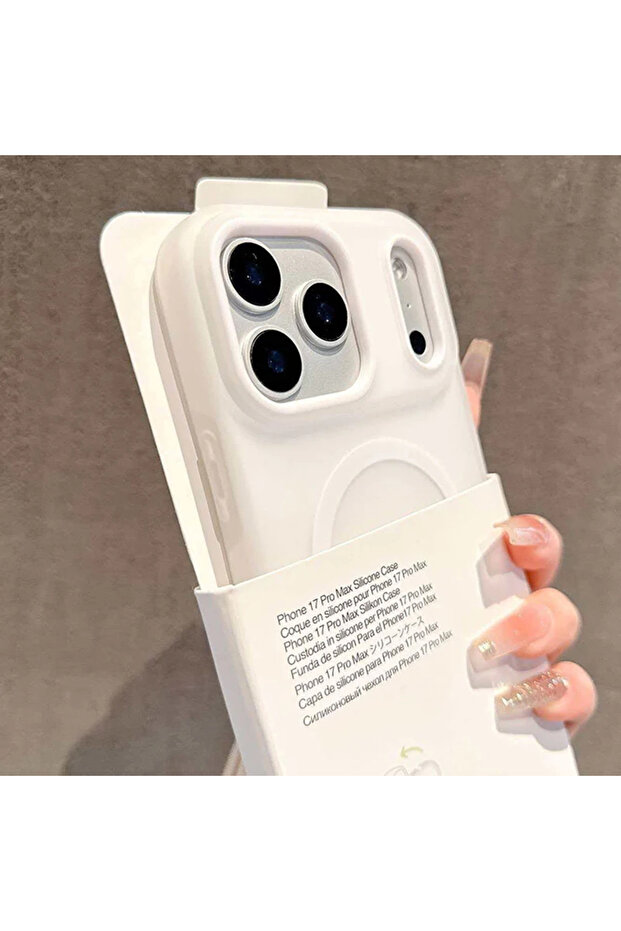 iPhone 16 White Luxury Candy Color 2 IN 1 Magnetic Case For iPhone 17 Air 16 15 14 13 12 11 Pro Max