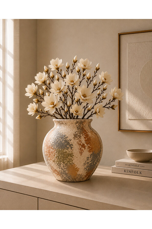Mi̇ra Handmade Textured Vase