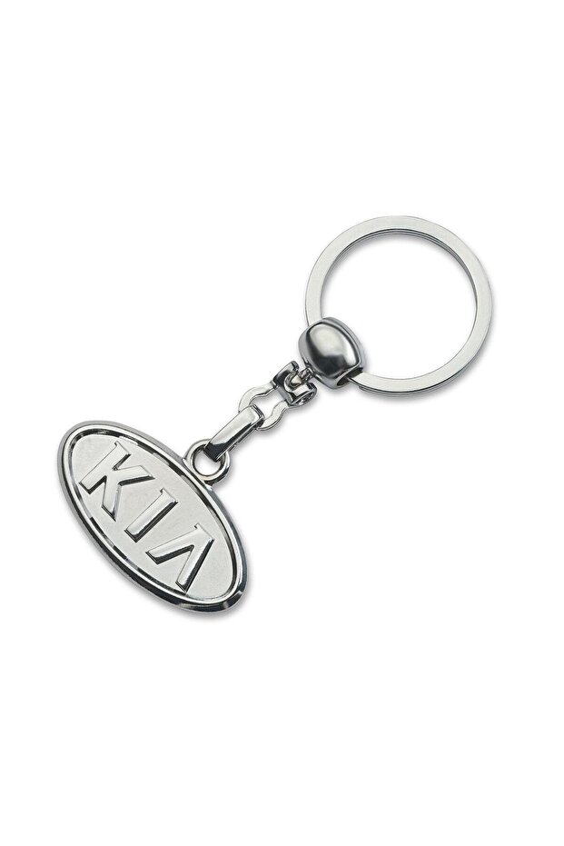 Kia Logo Keychain. Chrome Plated High Quality
