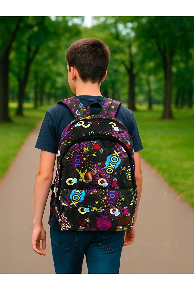 School Backpack Large Size 35X50Cm