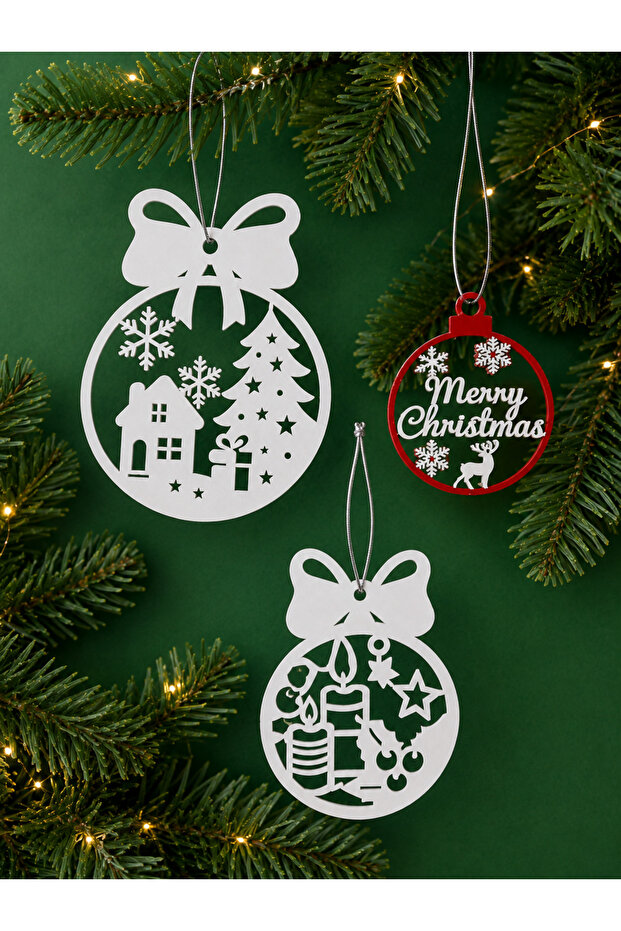 Christmas Tree Decoration - 3 Pieces