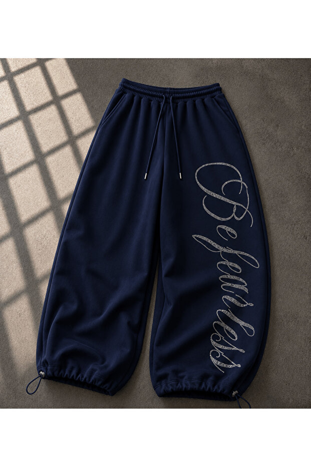 Baddie Detailed Baggy Unisex Sweatpants