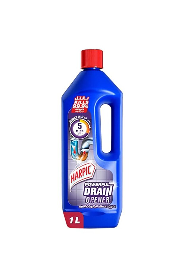 Harpic Powerful Drain Opener Gel 1L