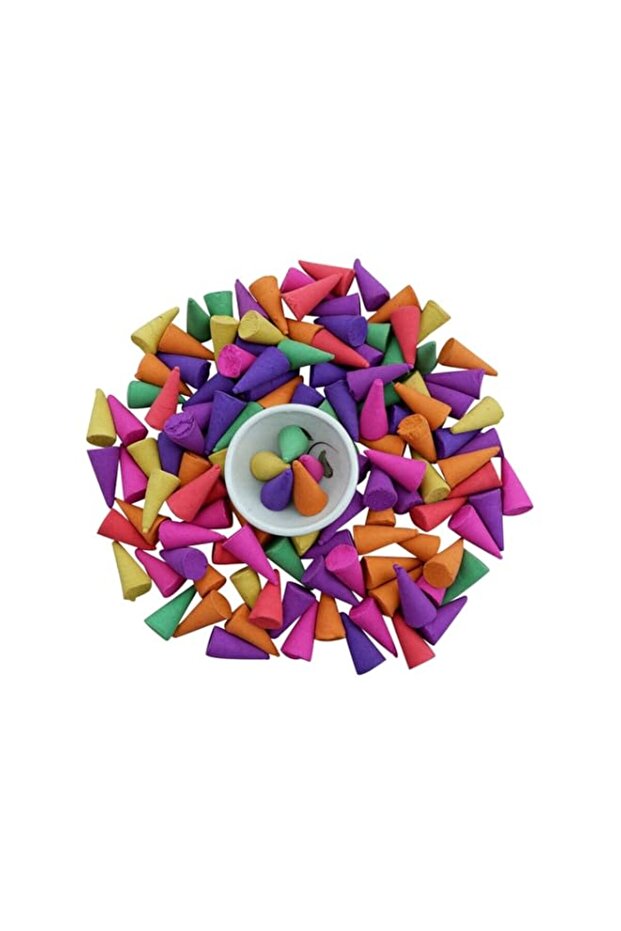 Incense Mix Cones - 120 Cones - Free Ceramic Burner