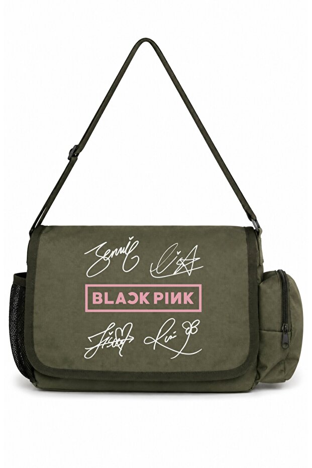 Blackpink Music Group Printed Unisex School, Sports, Office Multi-Purpose Messenger Bag