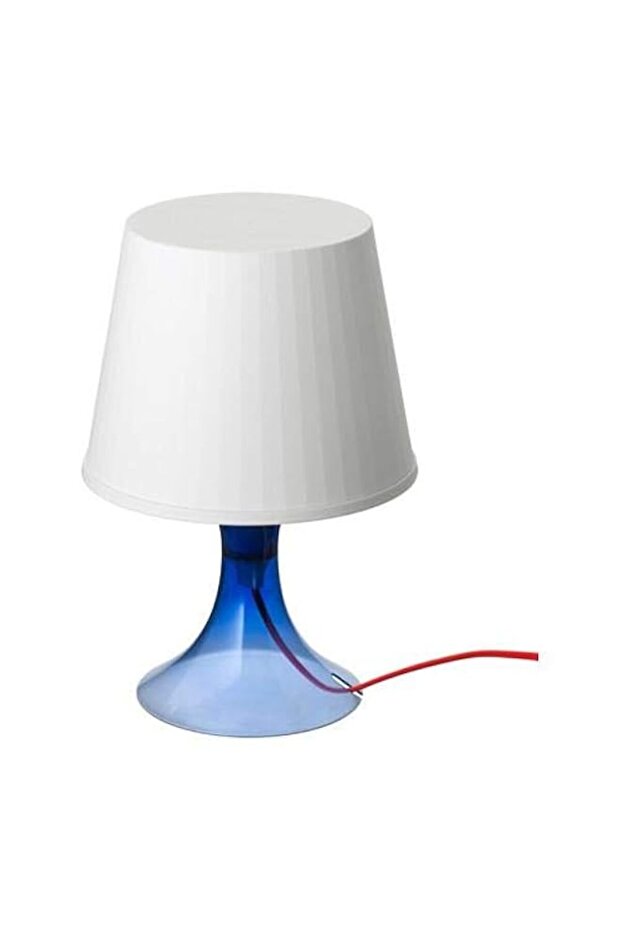 Ikea Table lamp, blue