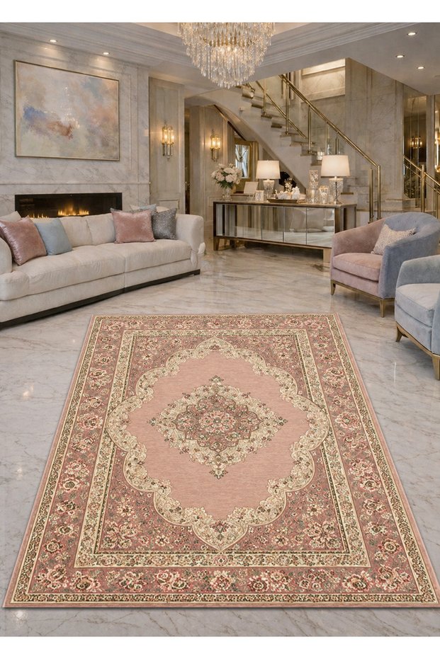 Sdt Mixed Patterned Modern Woven Base Decorative Carpet Sdtamor1483