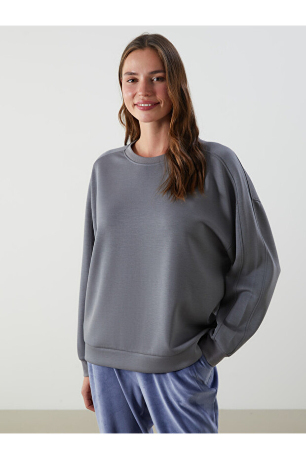 Quality Pieces from Çelebi Store Zero Roba Collar Loose Fit Women's Pajama Top
