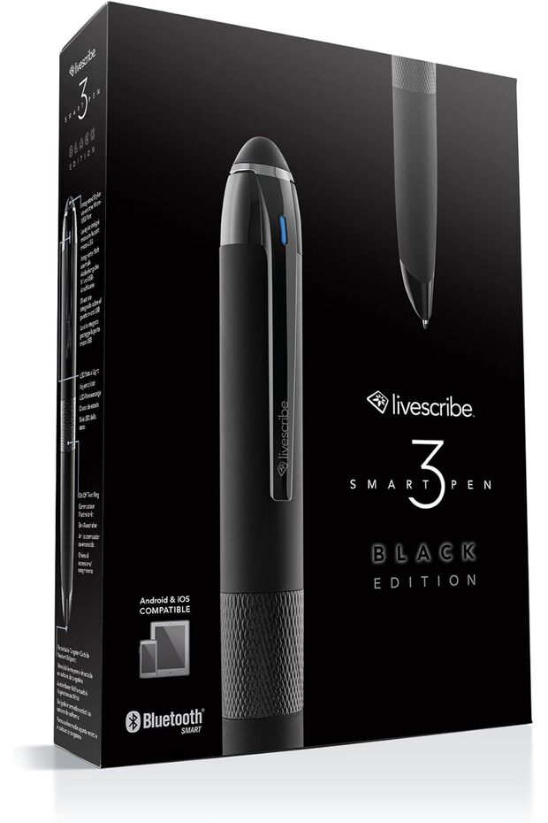 قلم ذكي 3 سمارت بن الإصدار الأسود من شركة Pen Only