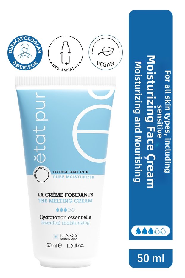 The Melting Cream Soothing Moisturizing Facial Care Cream for Sensitive & Normal Skin 50 ml