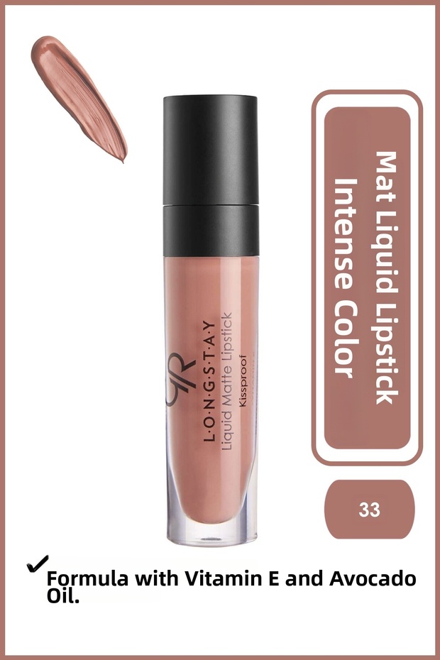 Longstay Liquid Matte Lipstick No: 33 - Likit Mat Ruj
