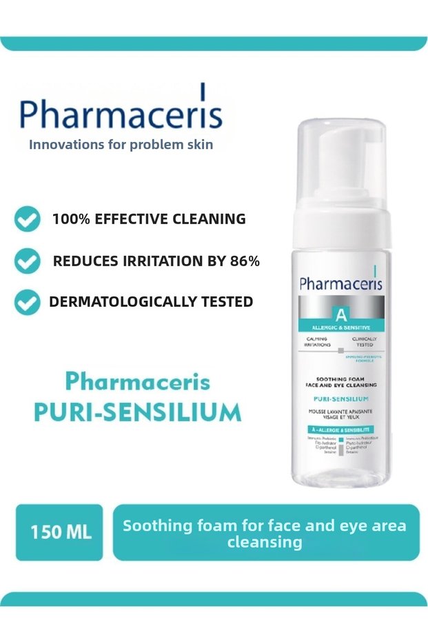Facial Cleansing Foam That Provides Gentle Cleansing and Soothing Care for Sensitive Skin 150 ml