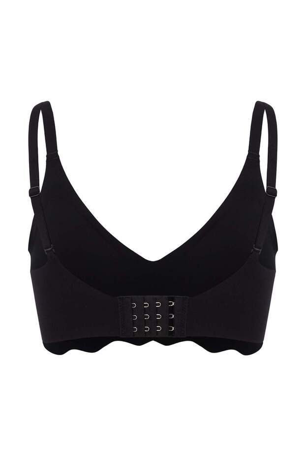 Siyah Micro Kaplı Bralette Sütyen THMSS26SU00018 - 6