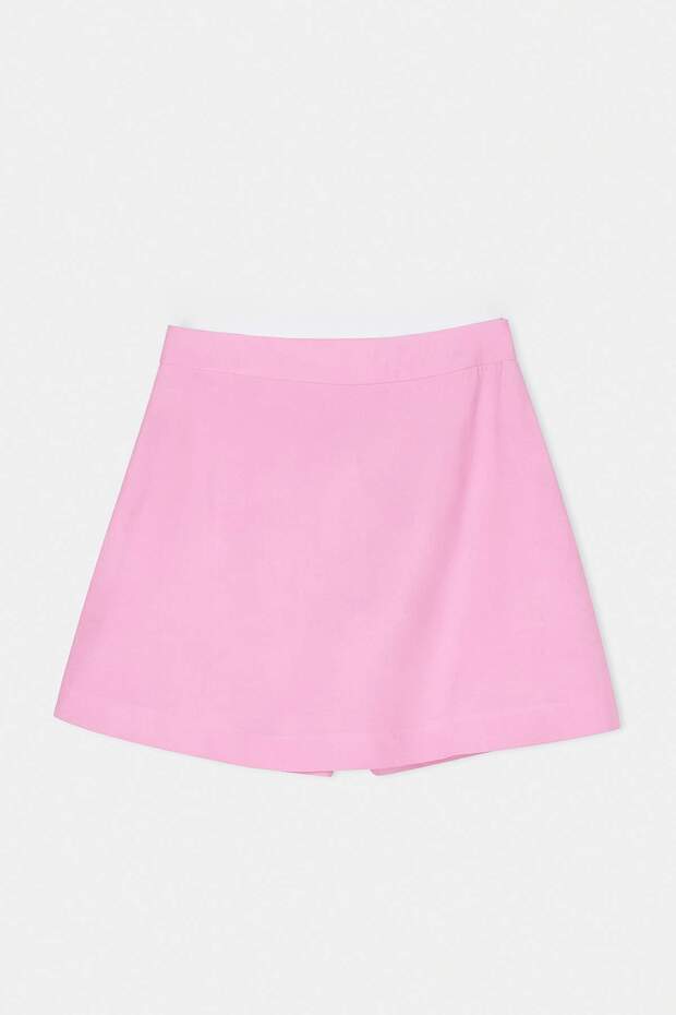 Pembe Modal Mini Şort Etek TWOSS26ET00107 - 7
