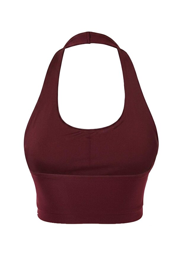 Bordo Dalgıç/Scuba Atma Kap Spor Sütyeni THMSS26SS00007 - 7