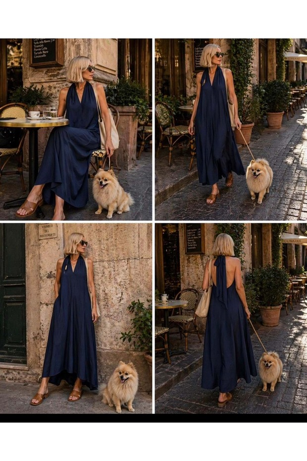 Φόρεμα Milano Flow Maxi Flowy - 7