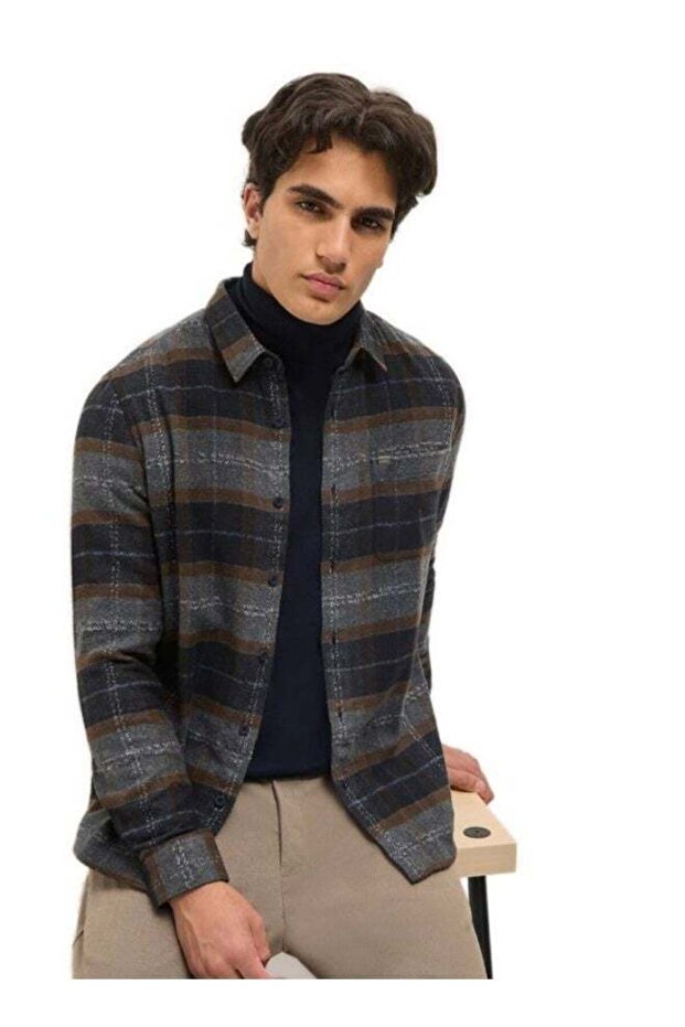 Men's Multi-color Checkered Slim Fit Casual Shirt For Every Occasion