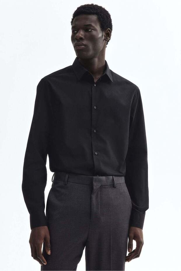 Slim Fit Easy-iron shirt