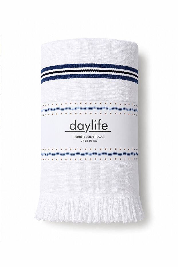 Fringed Beach Towel - 5